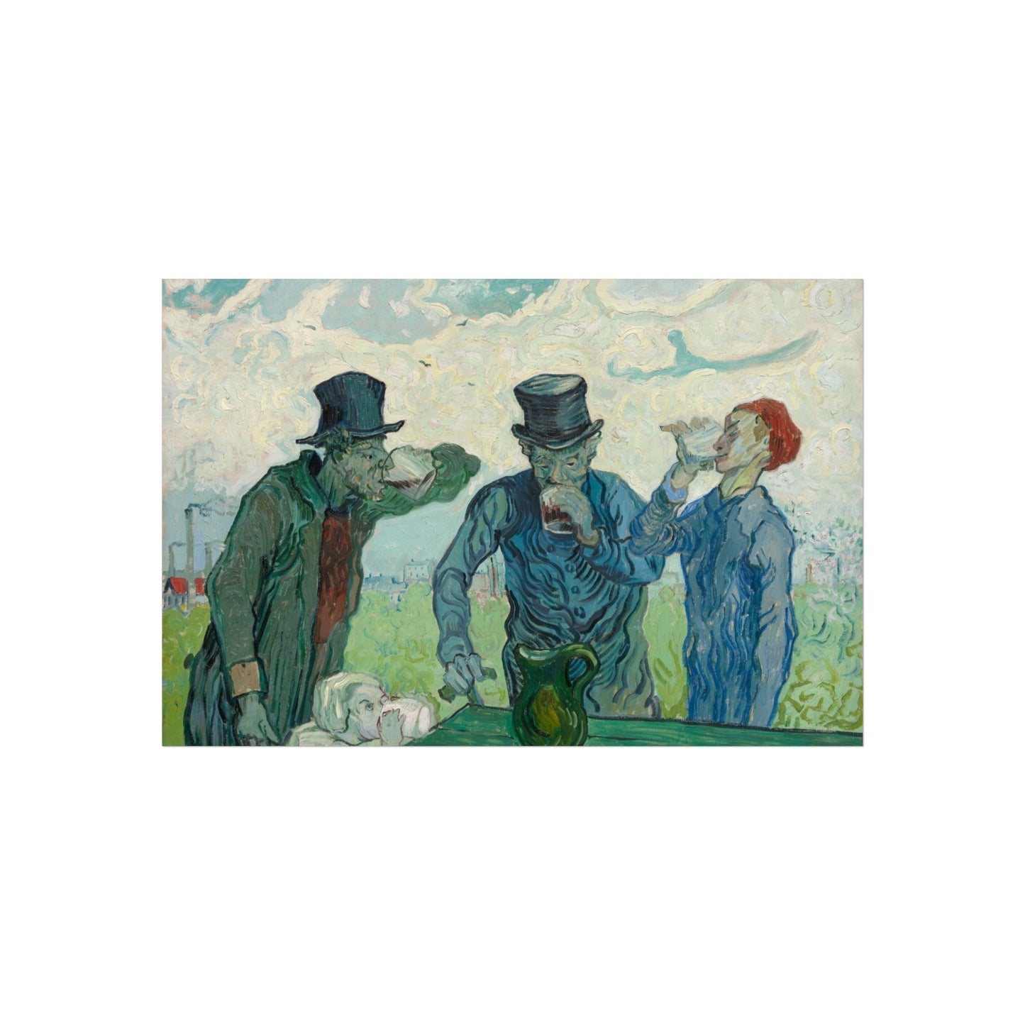 Vincent van Gogh - The Drinkers | Fine Art Poster