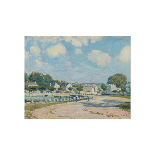 Watering Place at Marly — Alfred Sisley Fine Art Poster