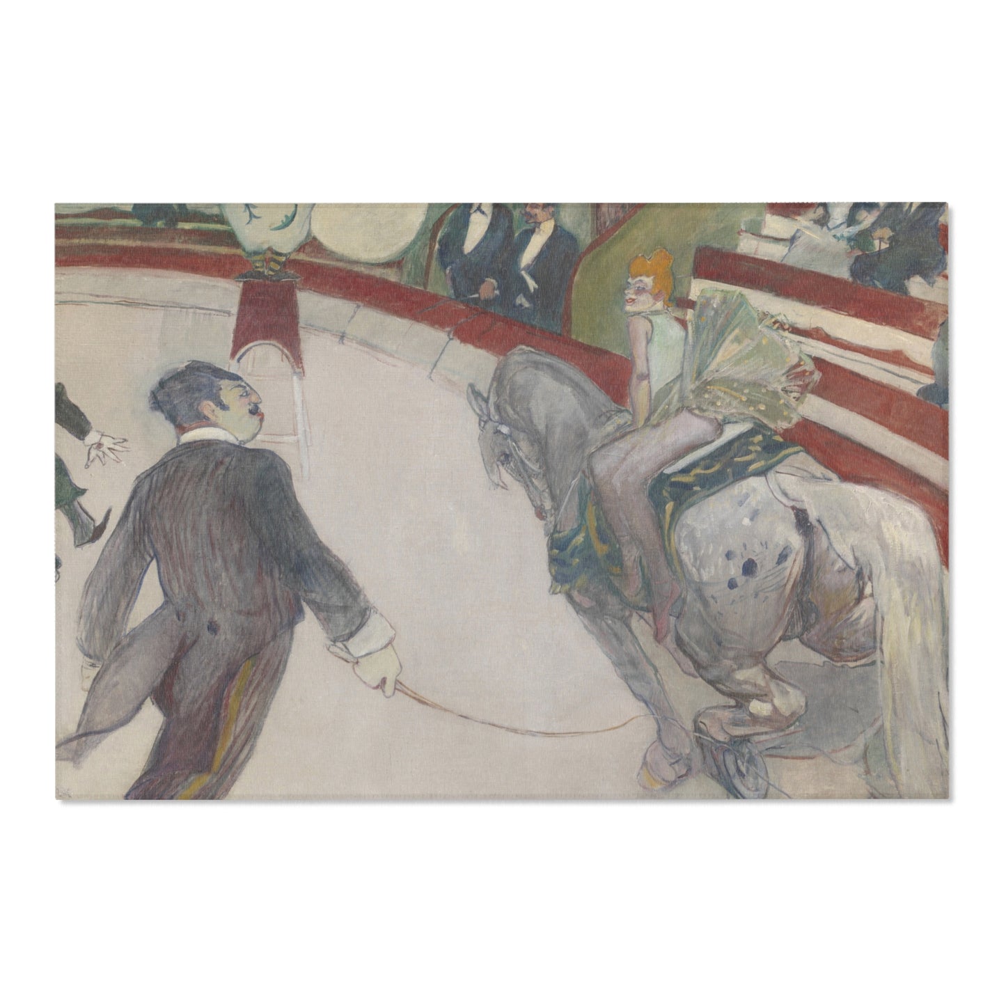 Henri de Toulouse-Lautrec - Equestrienne (At the Cirque Fernando) | Area Rug