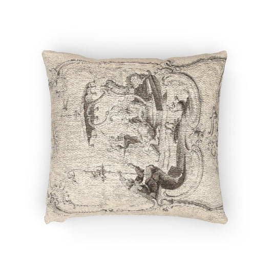 Chinoiserie in Pen and Ink II Pillow