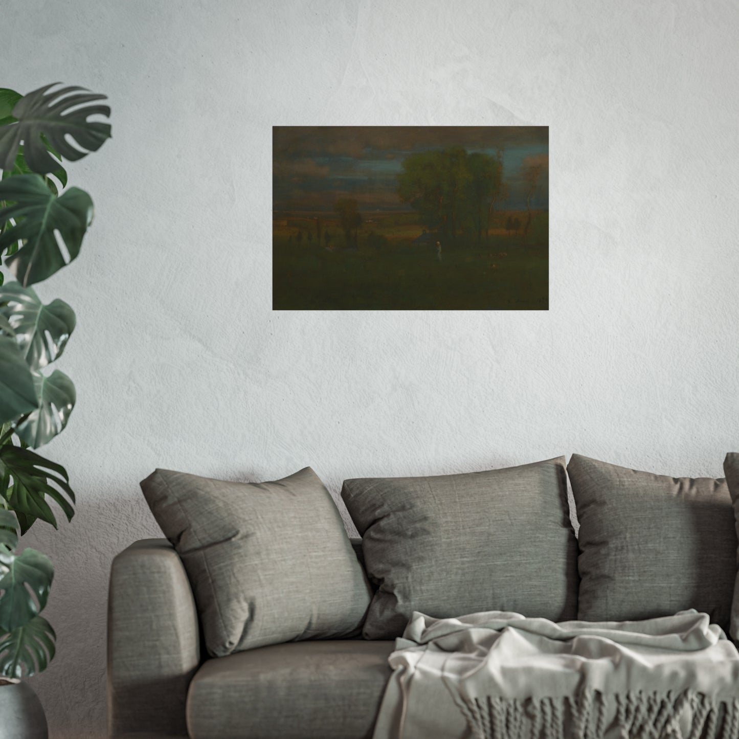 George Inness - Twilight in Italy | Fine Art Poster