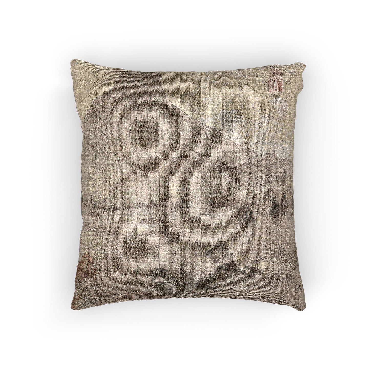 058_planting-fragrant-fungus-at-the-tiaozhou-an | Woven Pillow