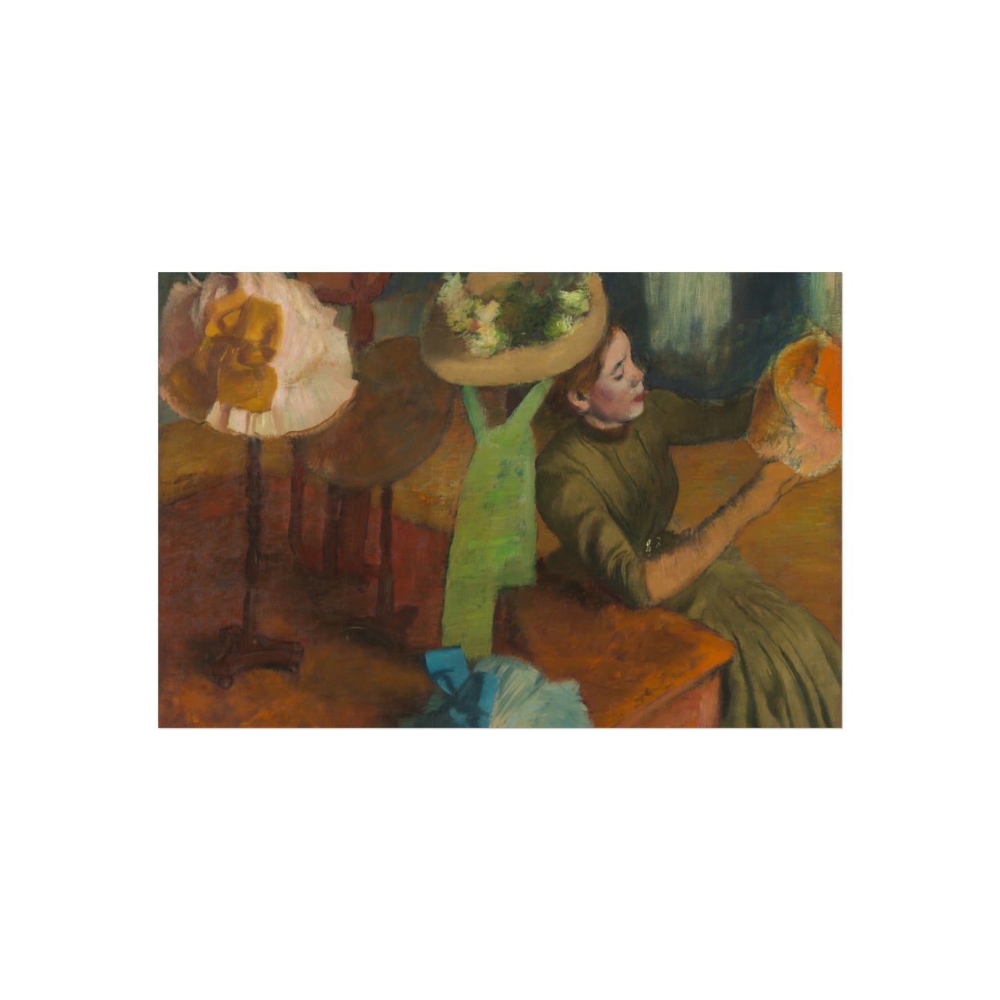 Hilaire Germain Edgar Degas - The Millinery Shop | Fine Art Poster