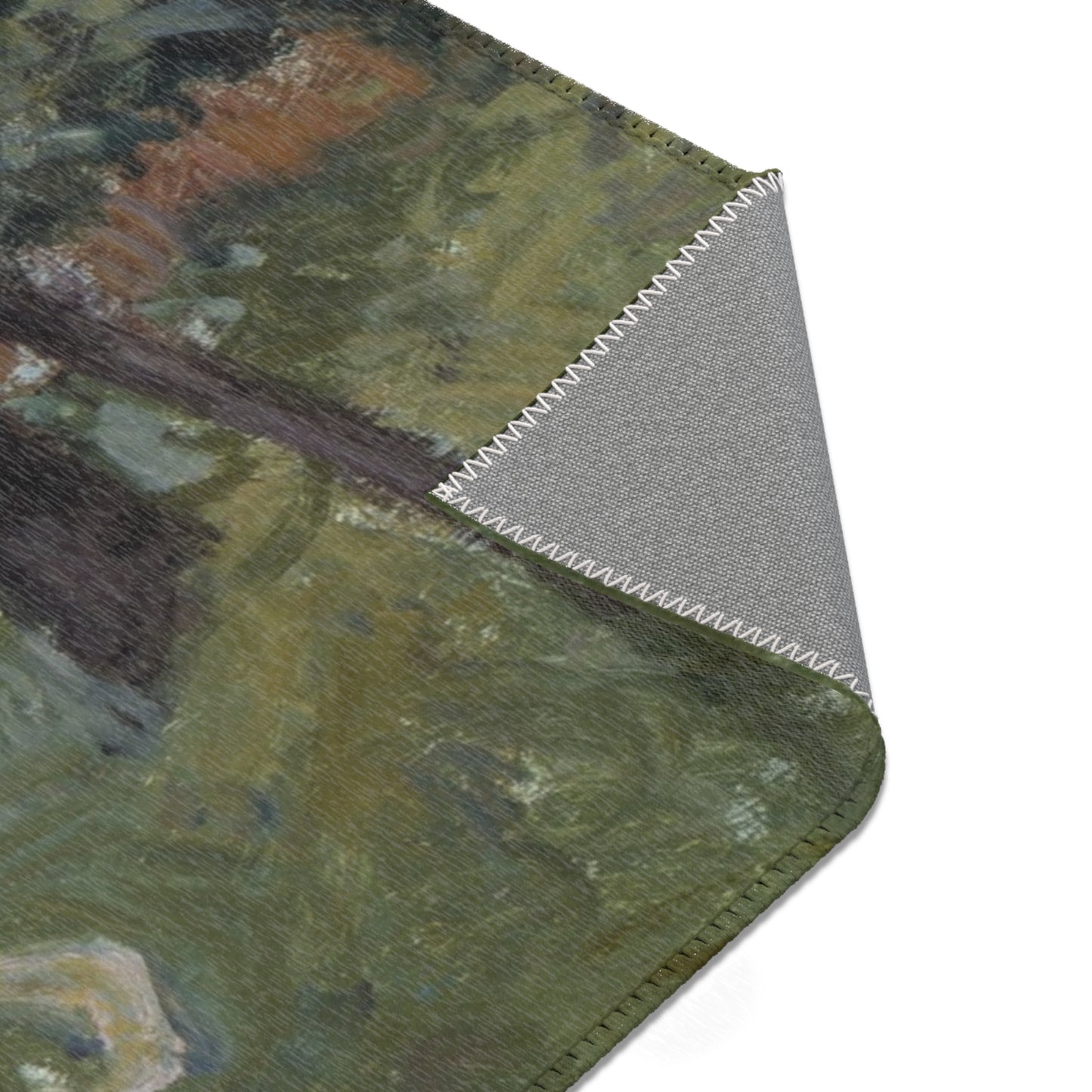 Alfred Sisley - A Turn in the Road | Area Rug