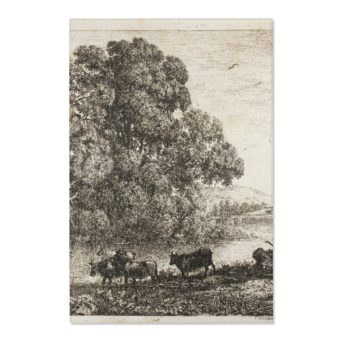 The Cowherd — Lorrain Area Rug