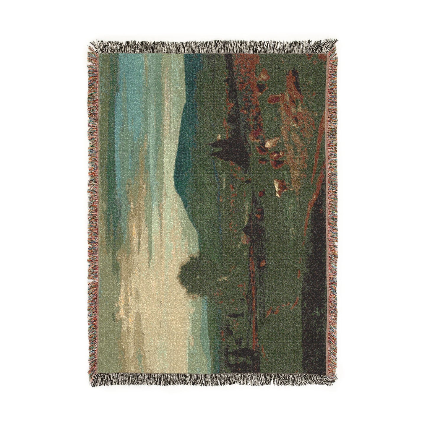 George Inness - Summer in the Catskills | Woven Tapestry Blanket