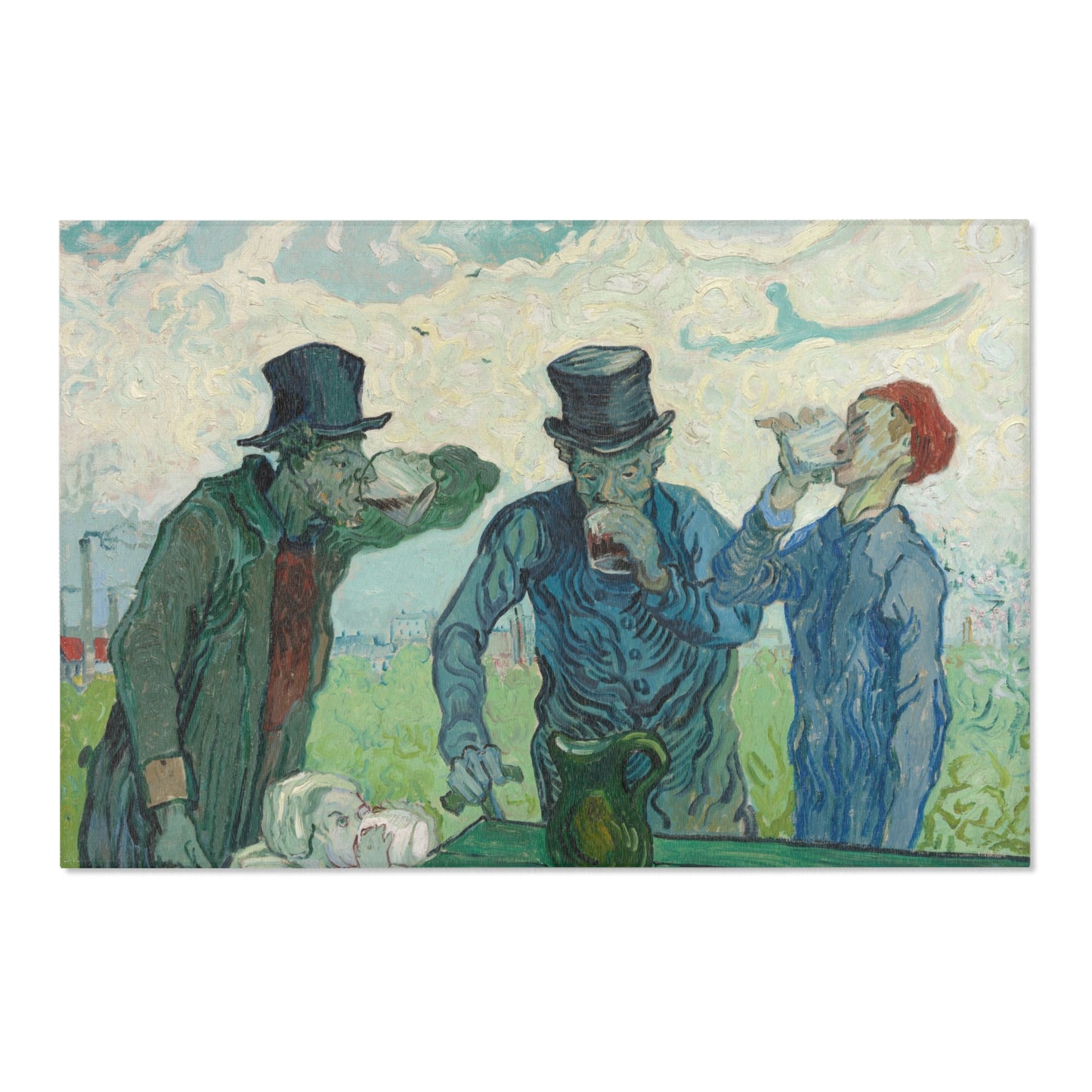 Vincent van Gogh - The Drinkers | Area Rug