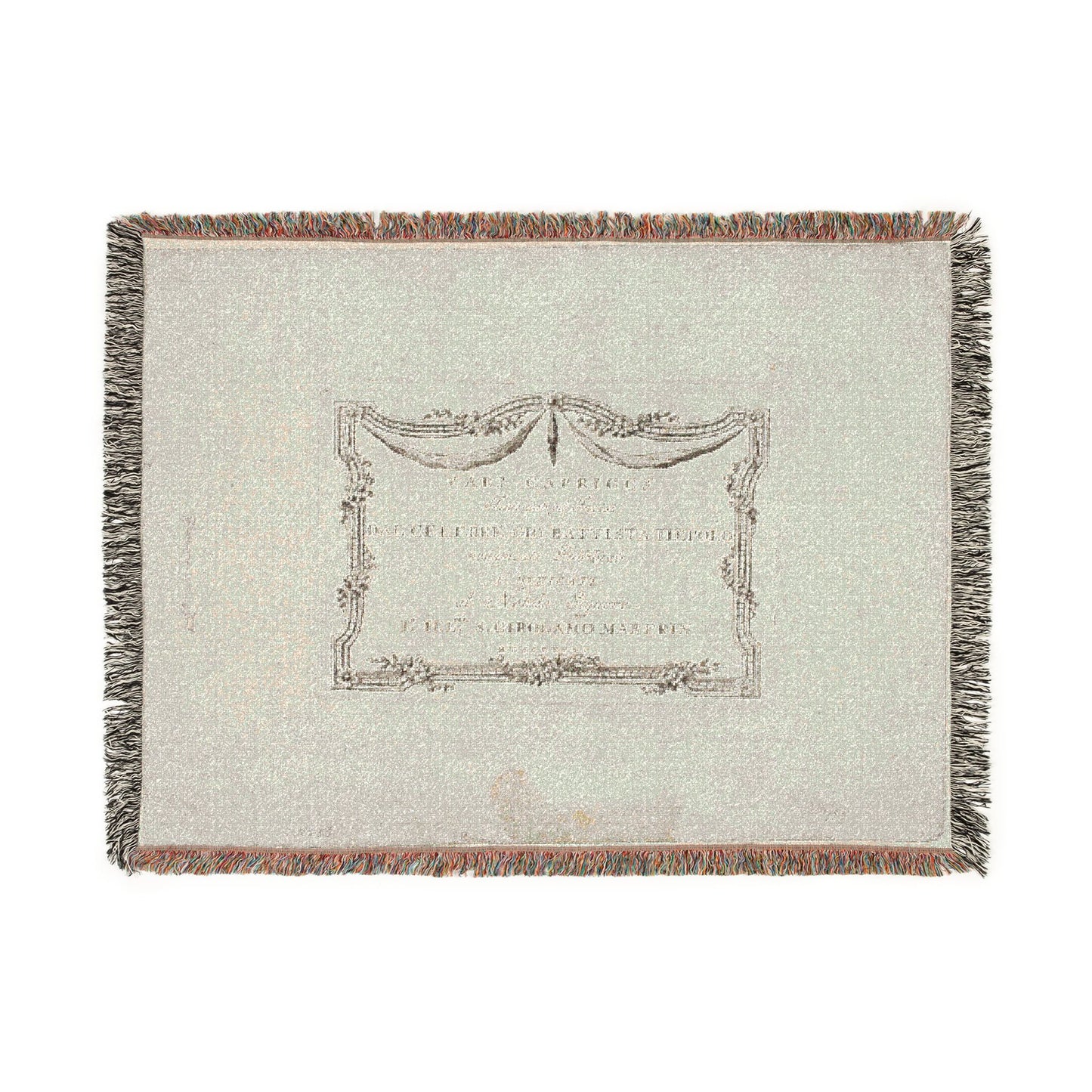 Giovanni Battista Tiepolo - Frontispiece from Capricci | Woven Tapestry Blanket