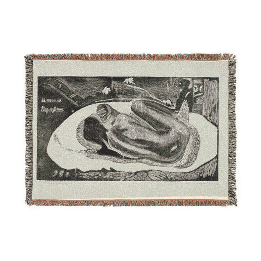 Manao tupapau — Gauguin Tapestry Blanket