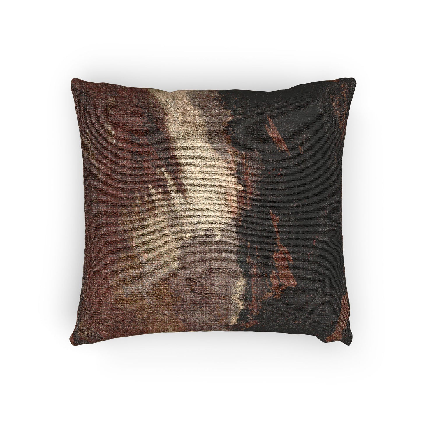 Style of John Constable - Hampstead, Stormy Sky | Woven Pillow