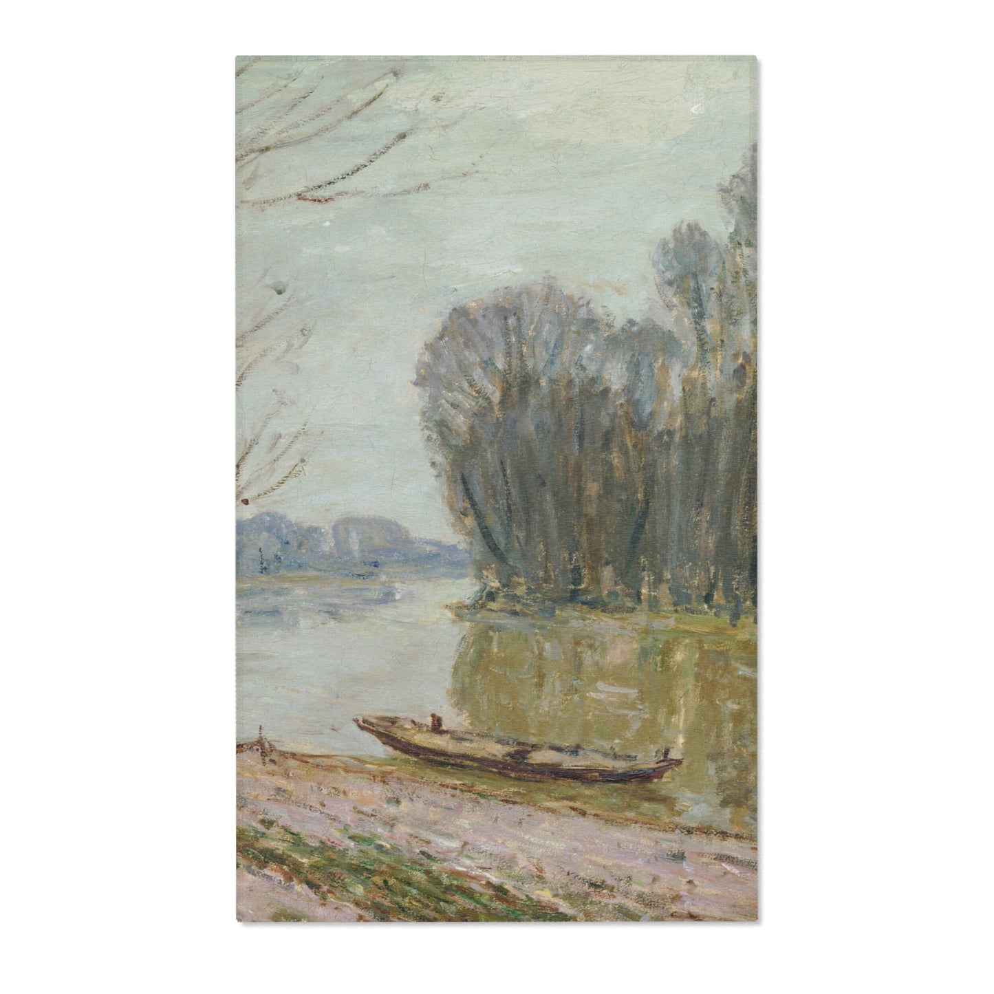Alfred Sisley - The Loire | Area Rug