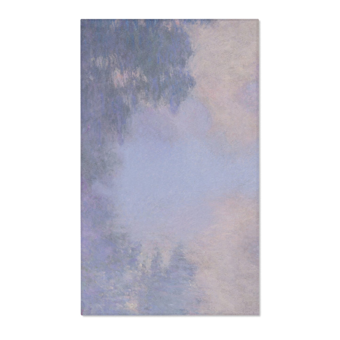 Claude Monet - Branch of the Seine near Giverny (Mist) | Area Rug