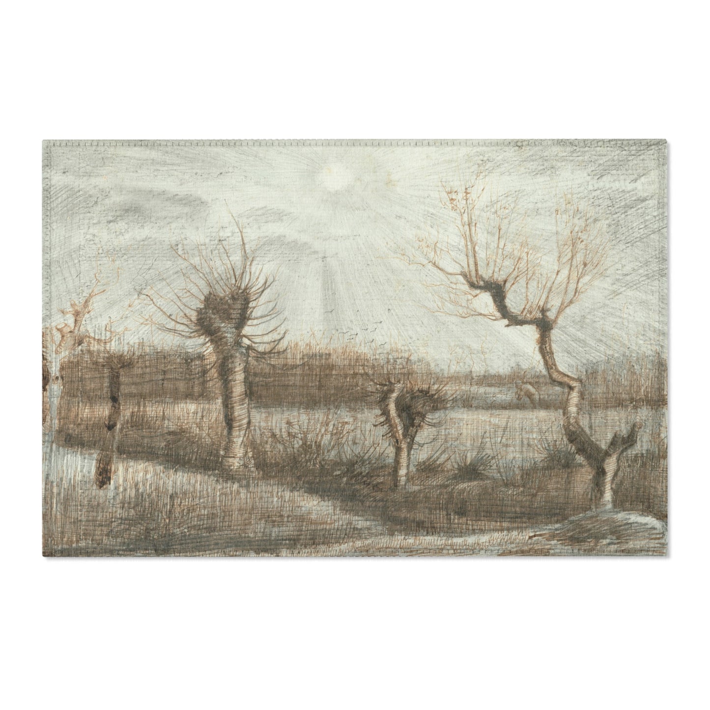 Vincent van Gogh - Tetards (Pollards) | Area Rug