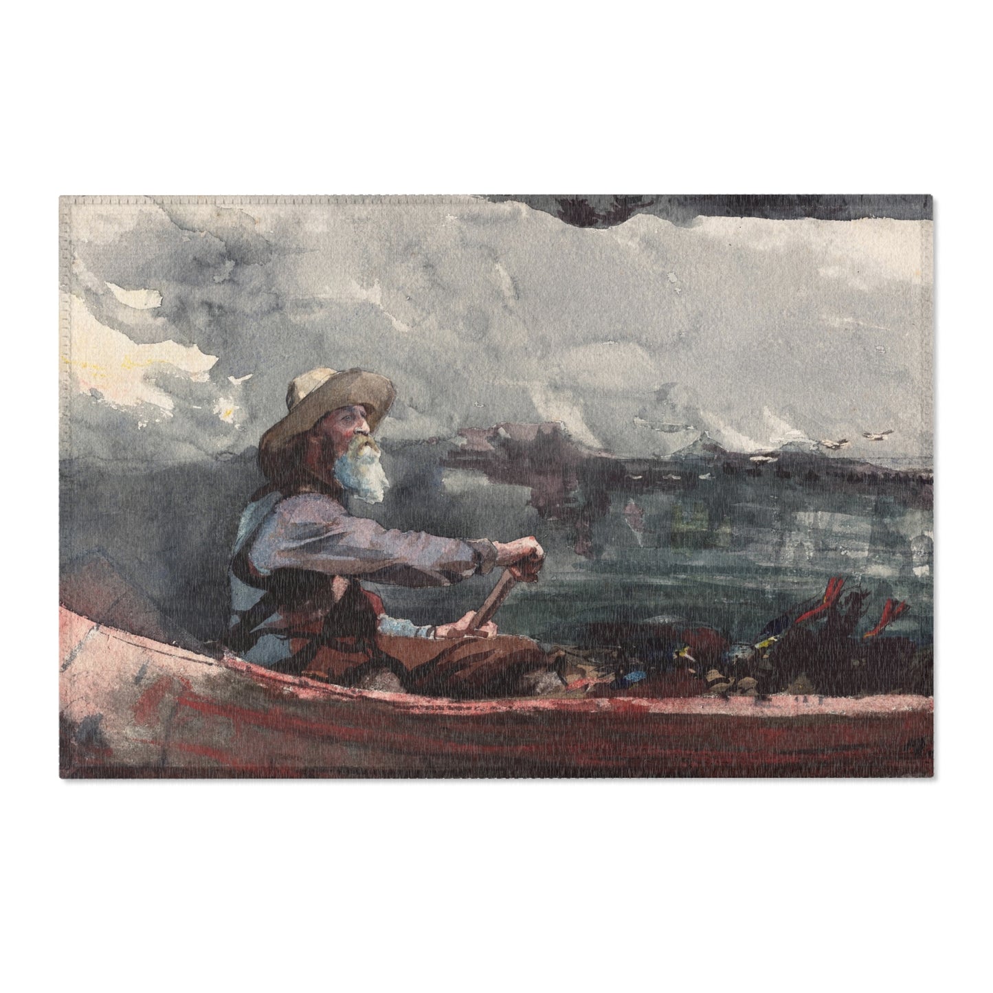 Winslow Homer - Adirondacks Guide | Area Rug