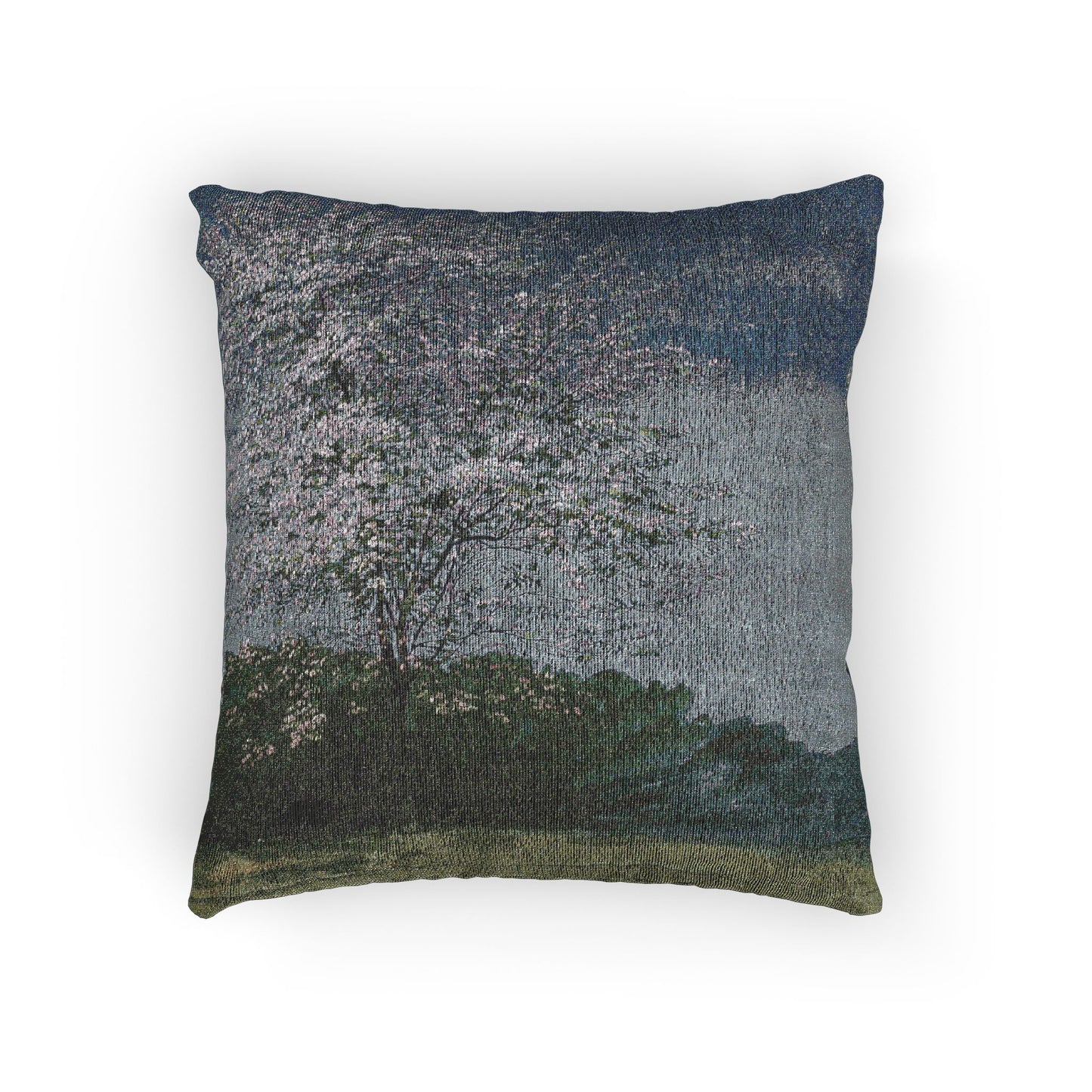 Study of a Tree in Bloom — Turner Pillow