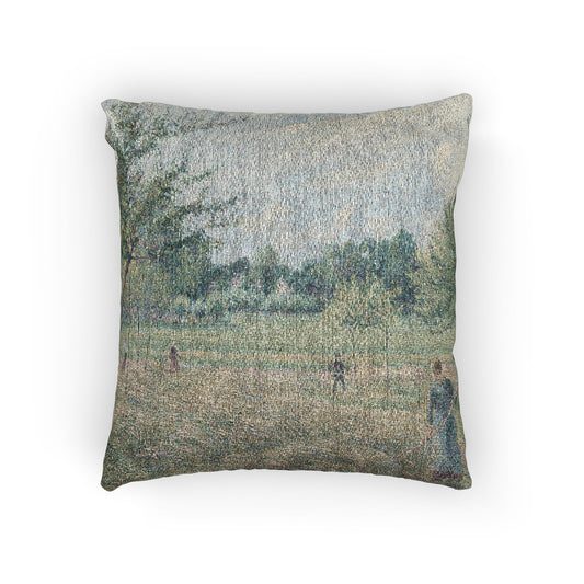 Haymaking at Éragny — Pissarro Pillow