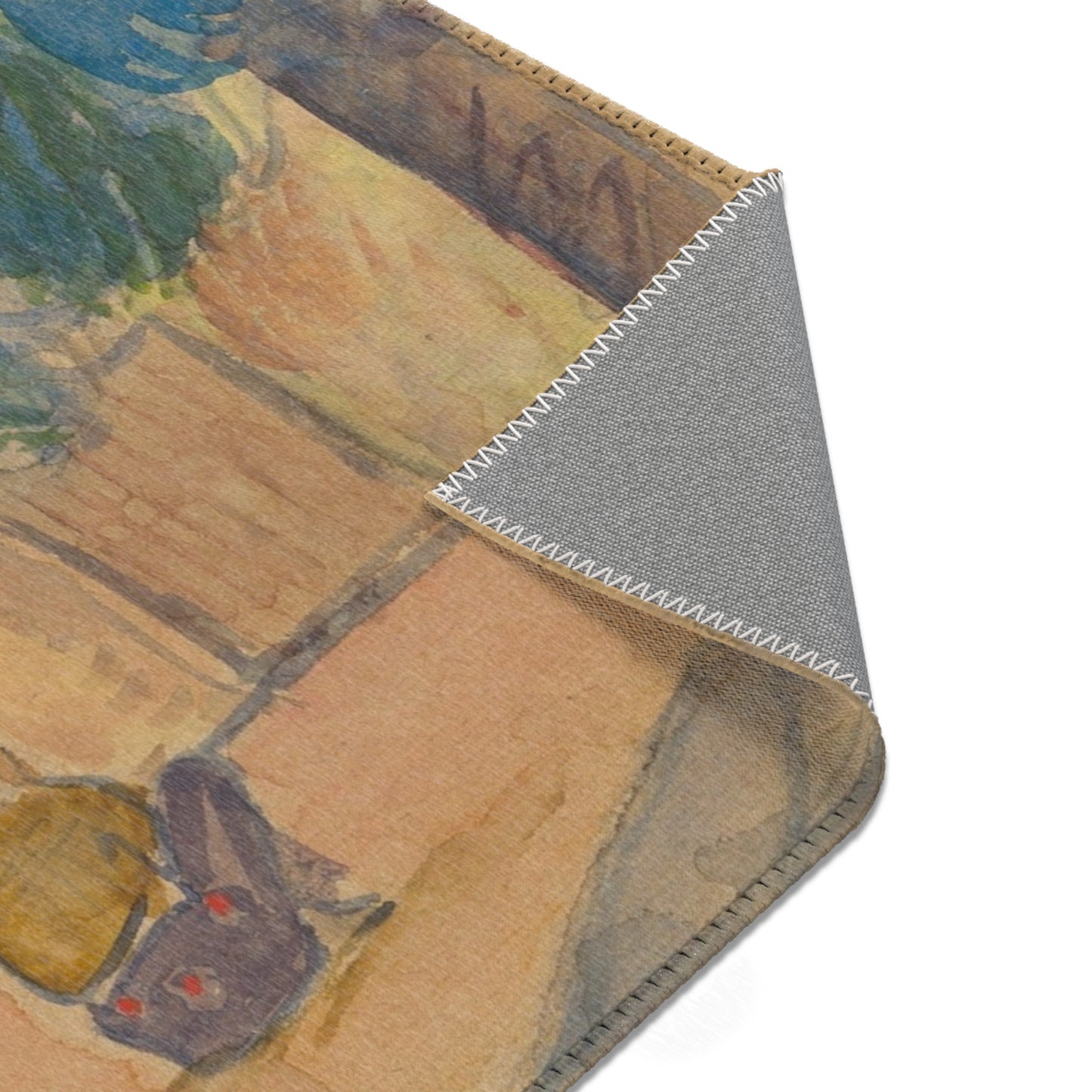 Paul Gauguin - Tahitian Hut | Area Rug