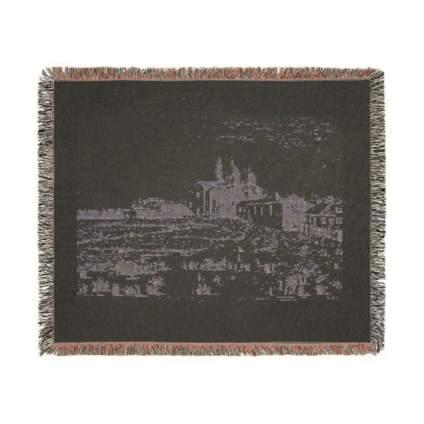 Canaletto - S. Giustina in prà della Vale, from Vedute | Woven Tapestry Blanket