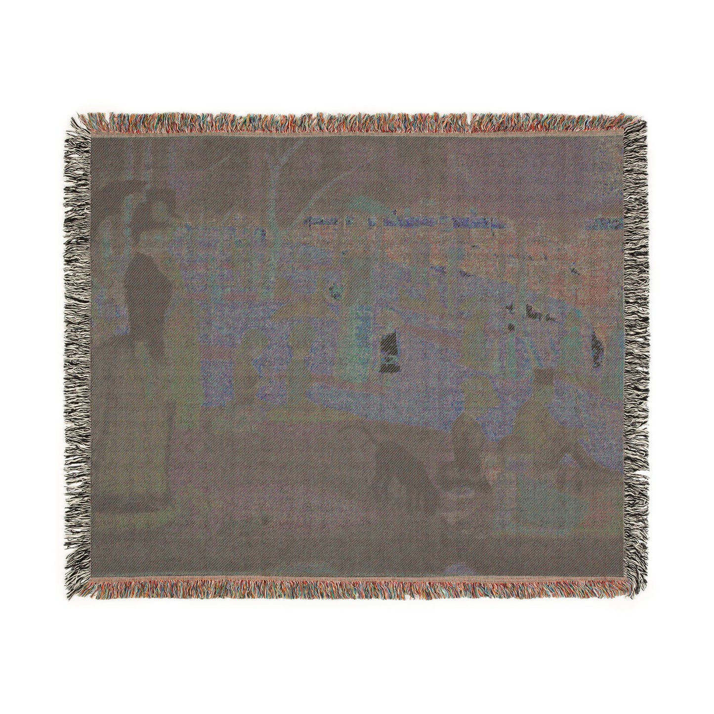 Georges Seurat - A Sunday on La Grande Jatte — 1884 | Woven Tapestry Blanket