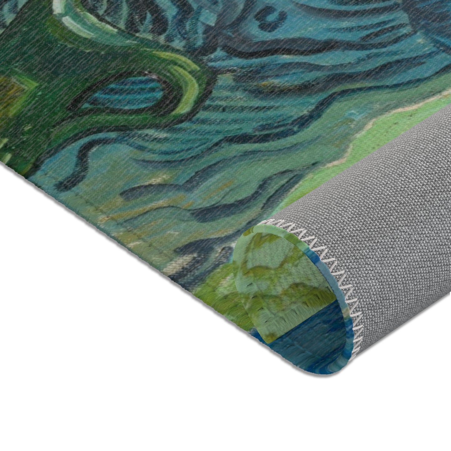 Vincent van Gogh - The Drinkers | Area Rug