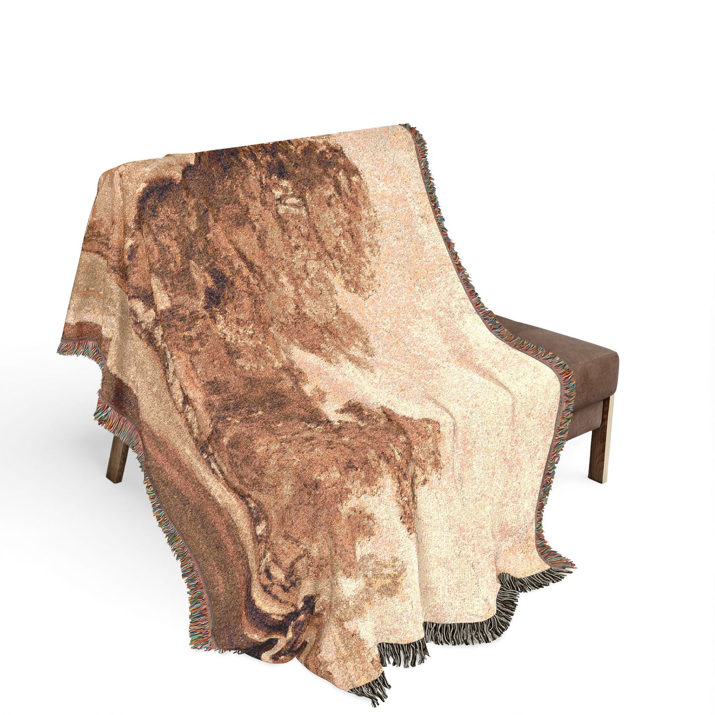 A Rocky Hillside — Lorrain Tapestry Blanket
