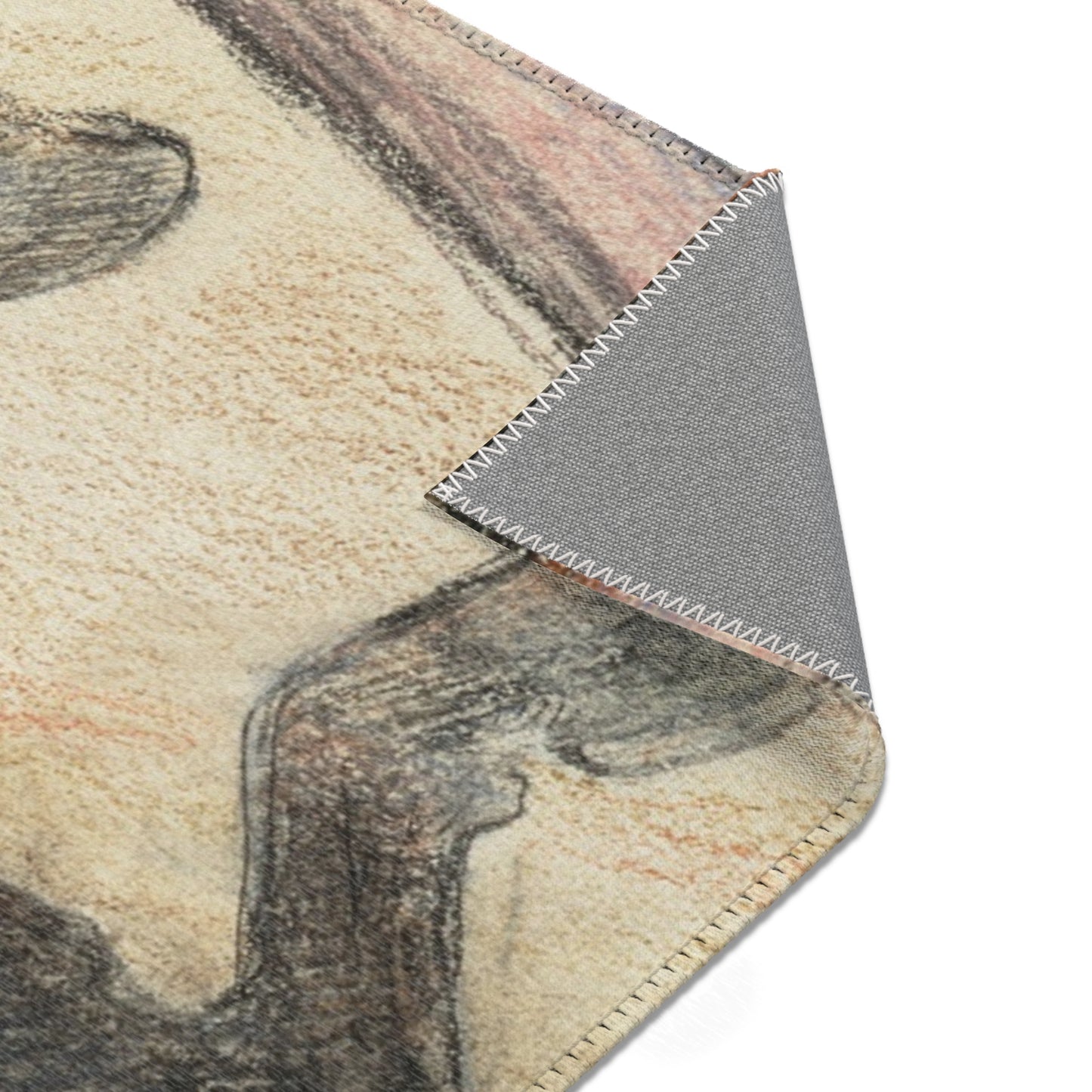Henri de Toulouse-Lautrec - At the Circus Work in the Ring | Area Rug