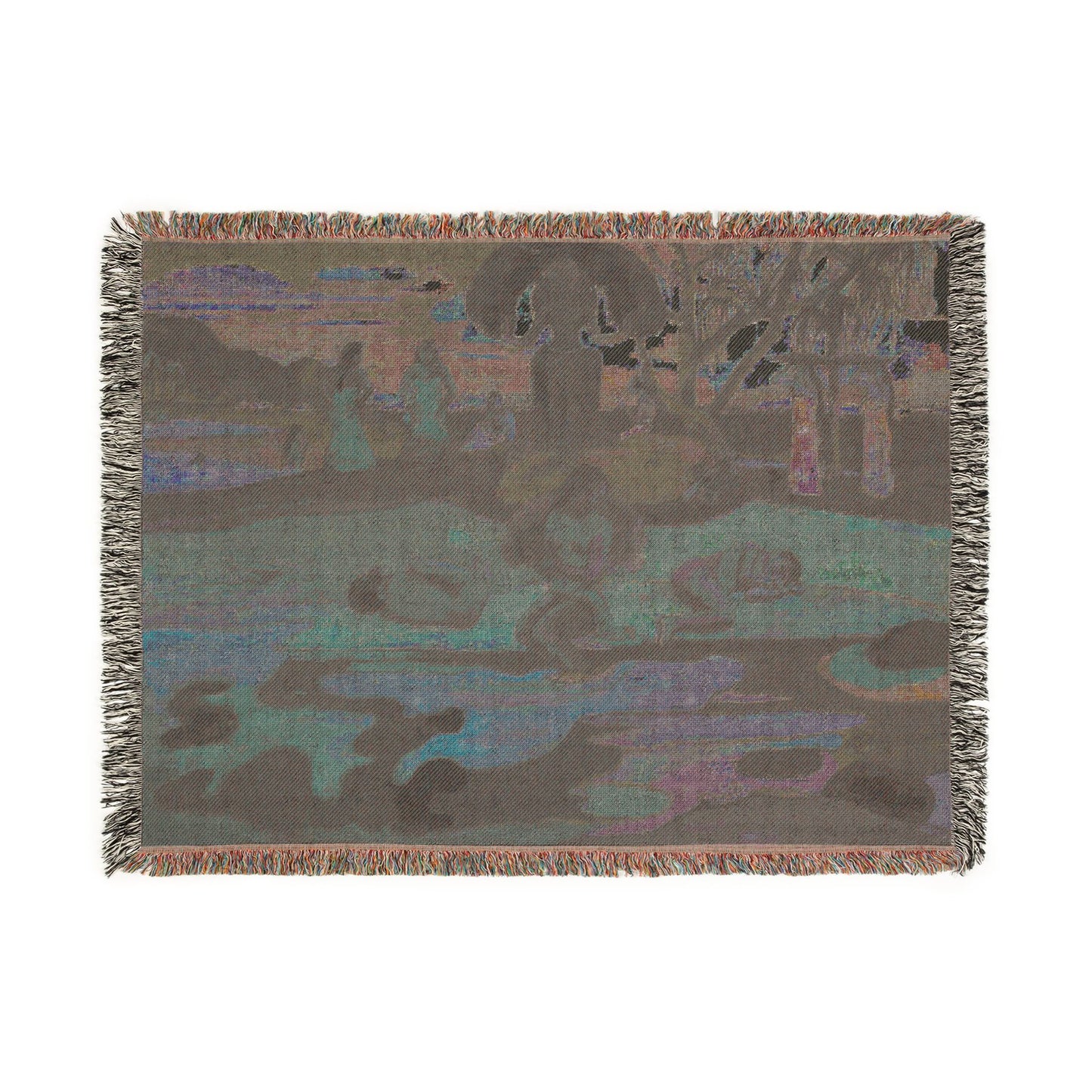 Paul Gauguin - Mahana no atua (Day of the God) | Woven Tapestry Blanket