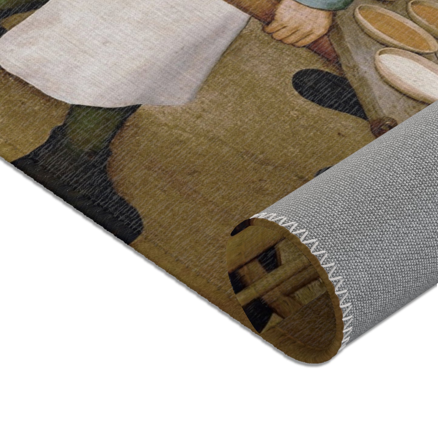 Pieter Bruegel the Elder - Peasant Wedding - Google Art Project 2 | Area Rug