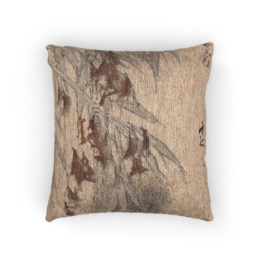 Bamboo and Squirrel Pillow