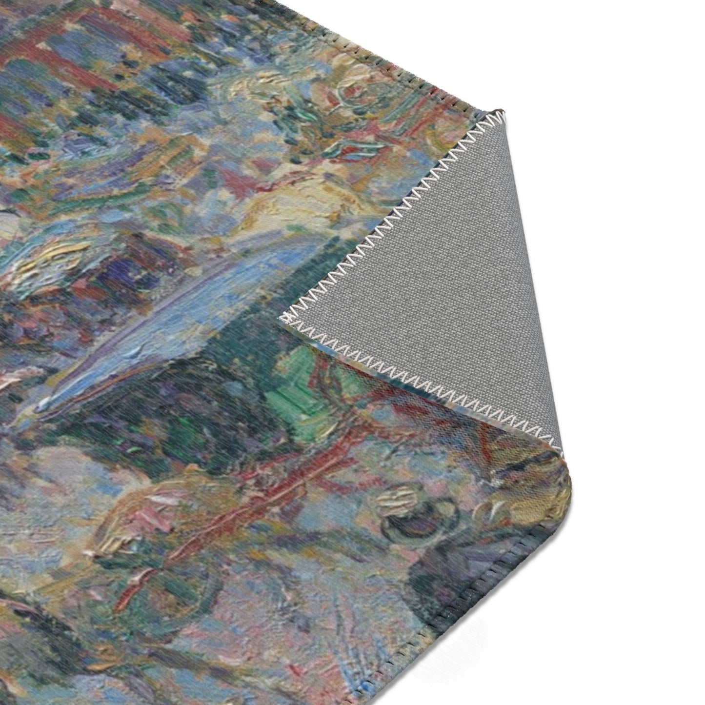 Camille Pissarro - The Place du Havre, Paris | Area Rug