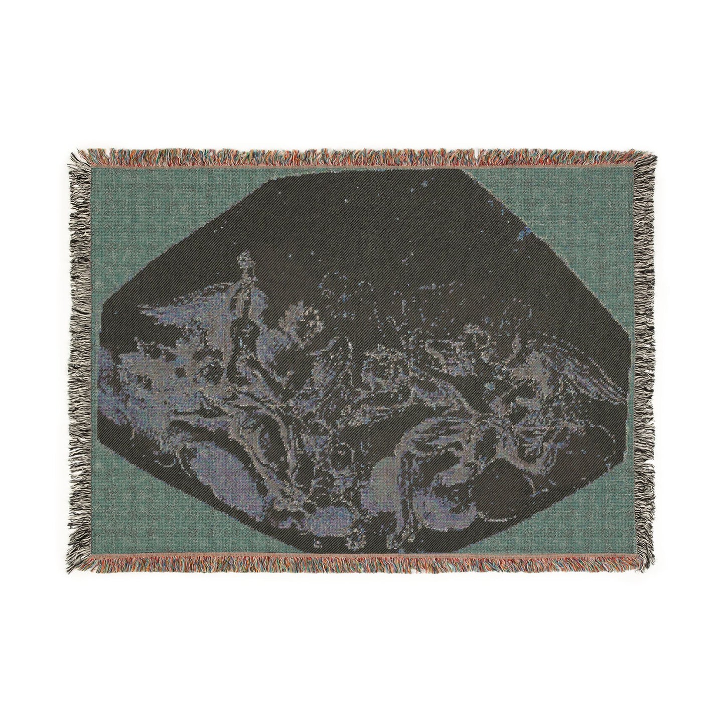 Giovanni Battista Tiepolo - Musician Angels | Woven Tapestry Blanket