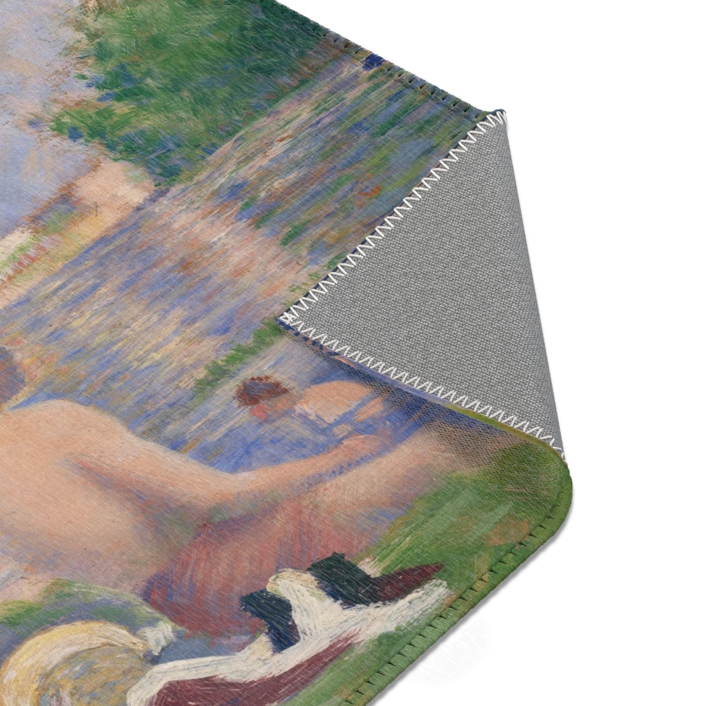 Georges Seurat - Final Study for Bathers at Asnières | Area Rug