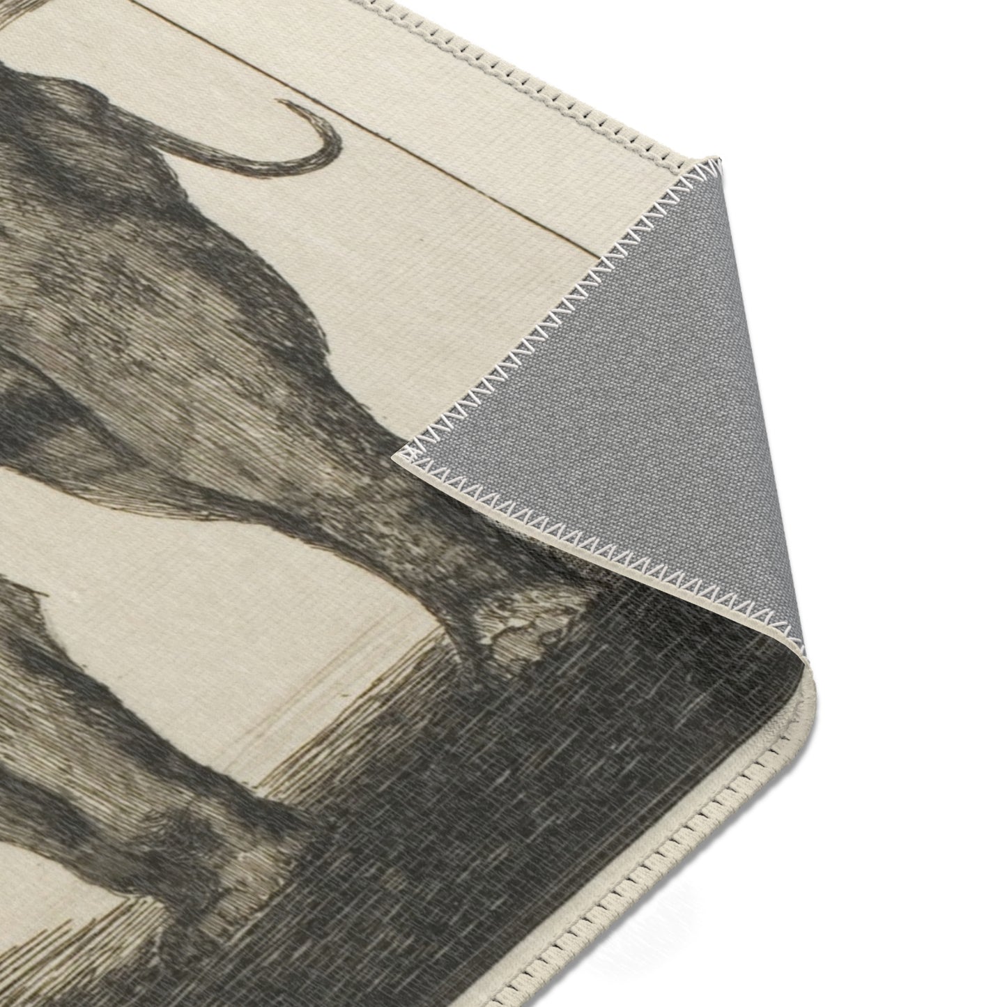 Francisco José de Goya y Lucientes - Animal Folly, from Disparates | Area Rug