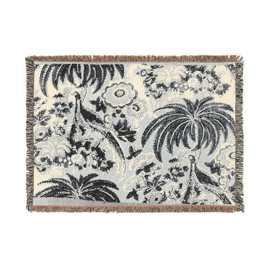 Chinoiserie Panel V Tapestry Blanket