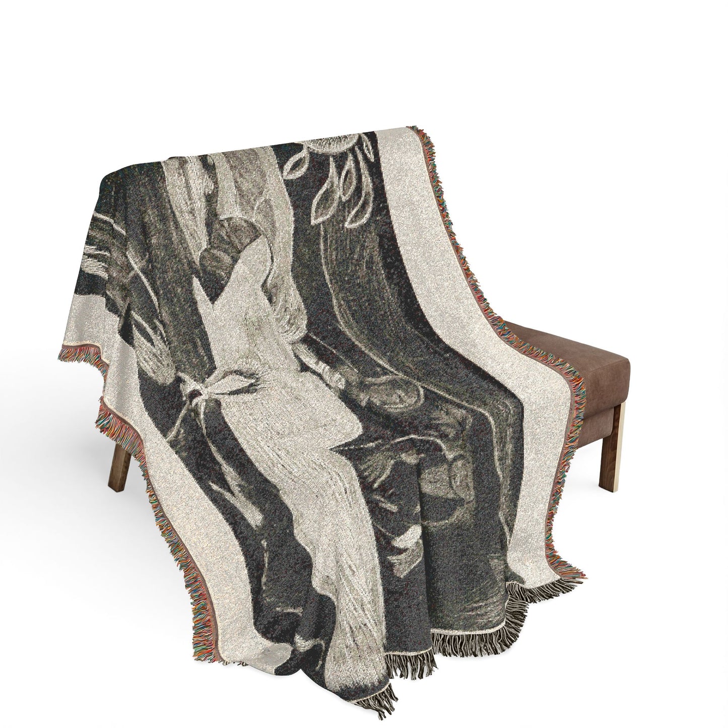 Paul Gauguin - Te po (The Night), from the Noa Noa Suite | Woven Tapestry Blanket