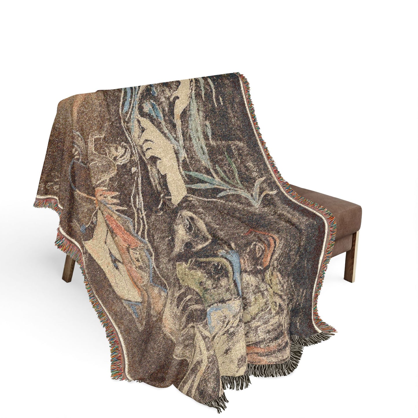 Paul Gauguin - L’univers est créé (The Universe Is Being Created), from the Noa Noa Suite | Woven Tapestry Blanket