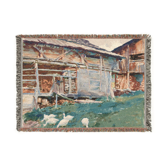 Woodsheds, Tyrol — Sargent Tapestry Blanket
