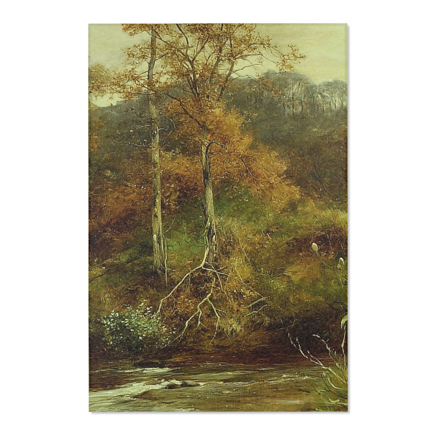 David Bates - Autumn River Scene, The Brook | Area Rug