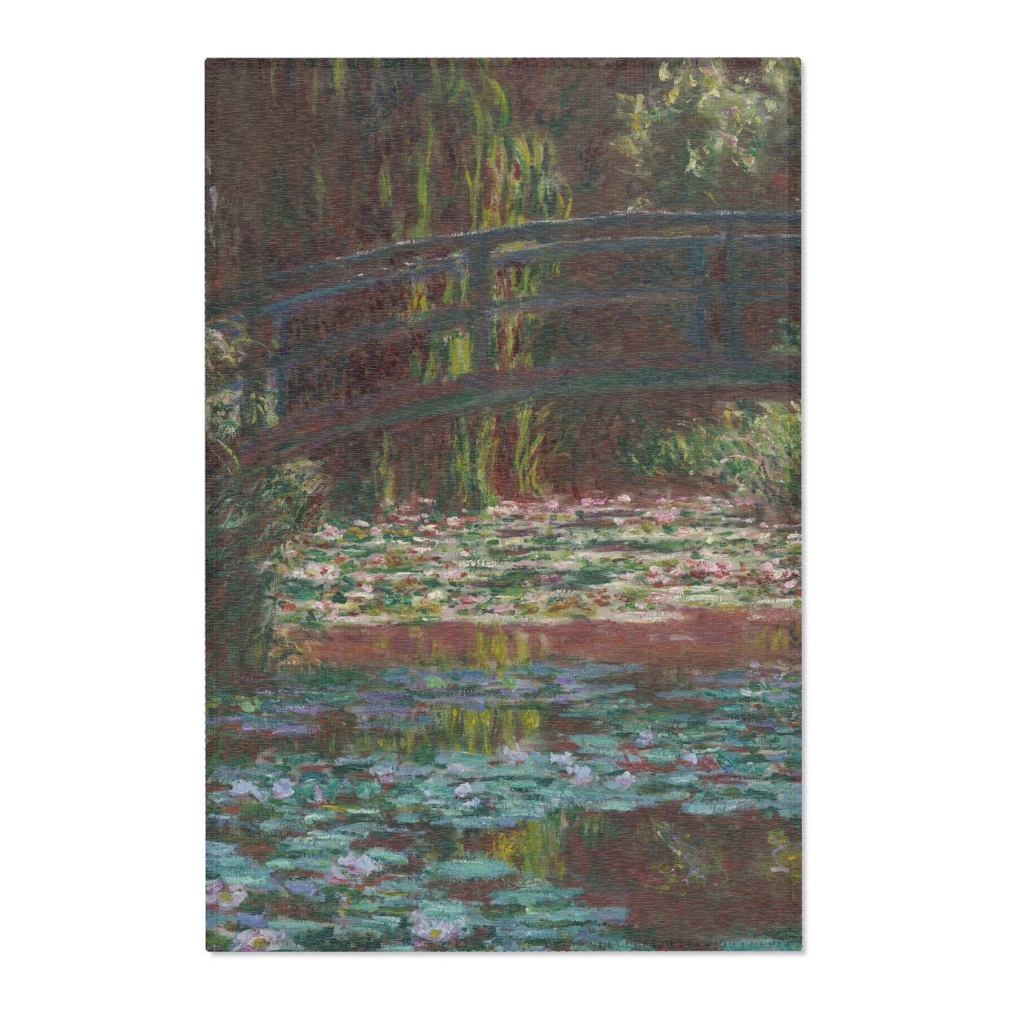 Claude Monet - Water Lily Pond | Area Rug