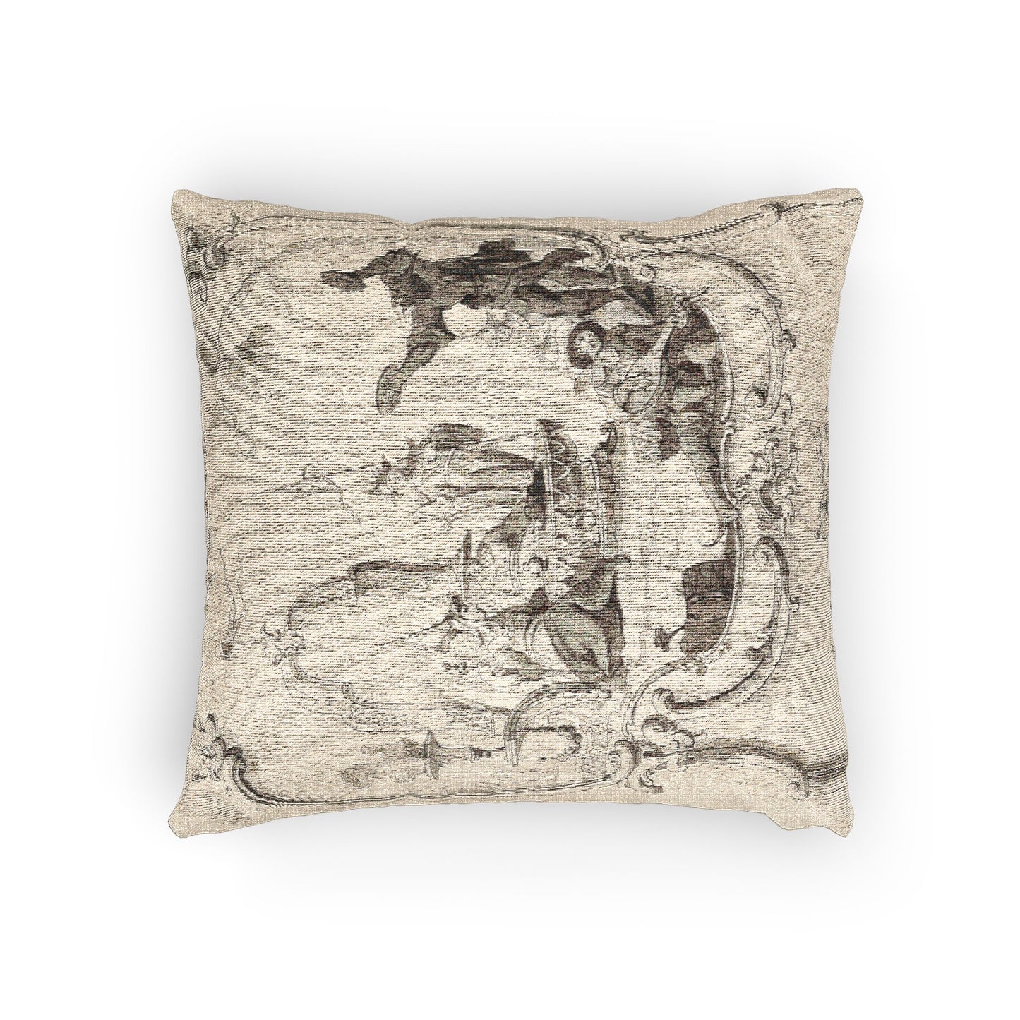 028_chinoiserie-pen-ink | Woven Pillow
