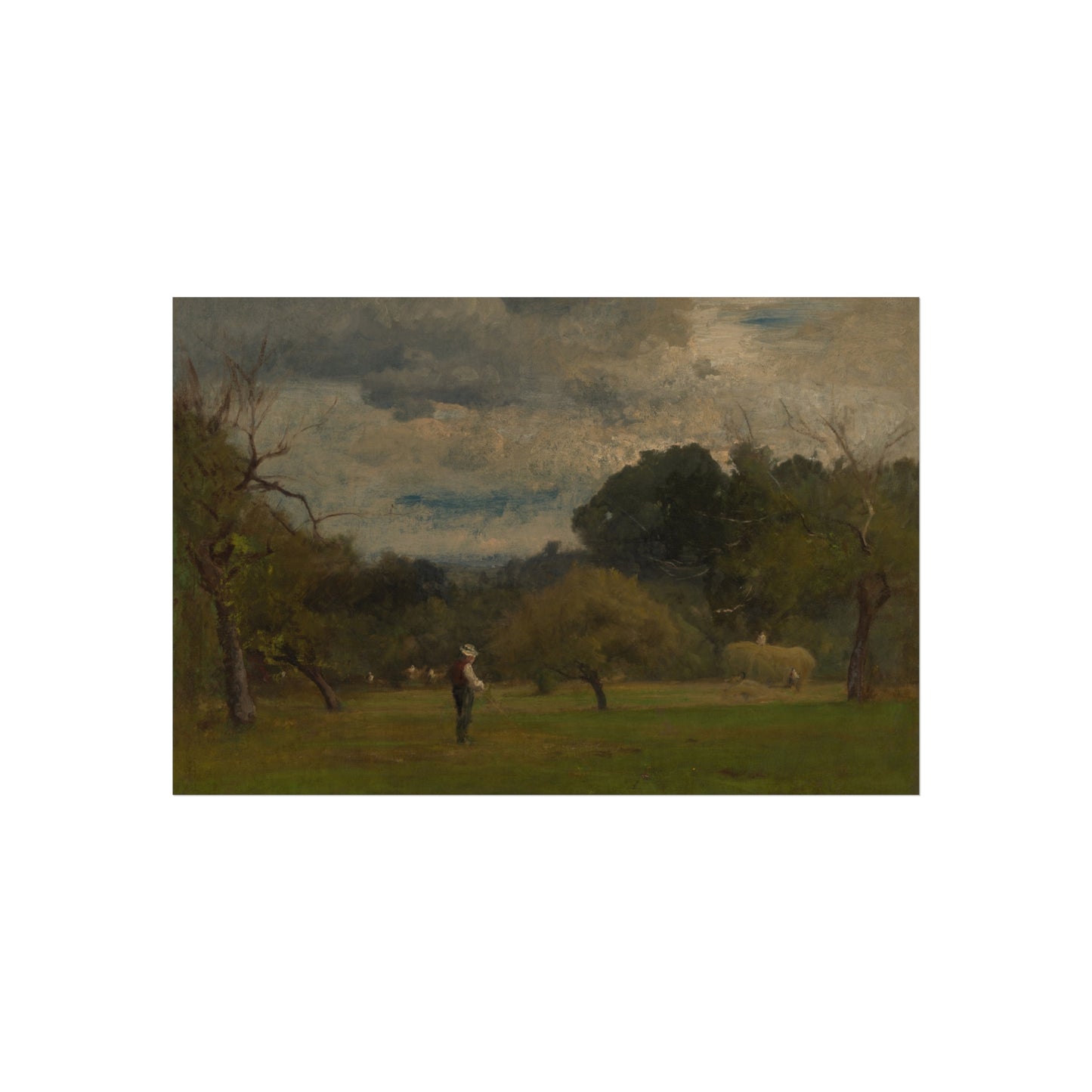 George Inness - Harvest, Montclair, New Jersey | Fine Art Poster