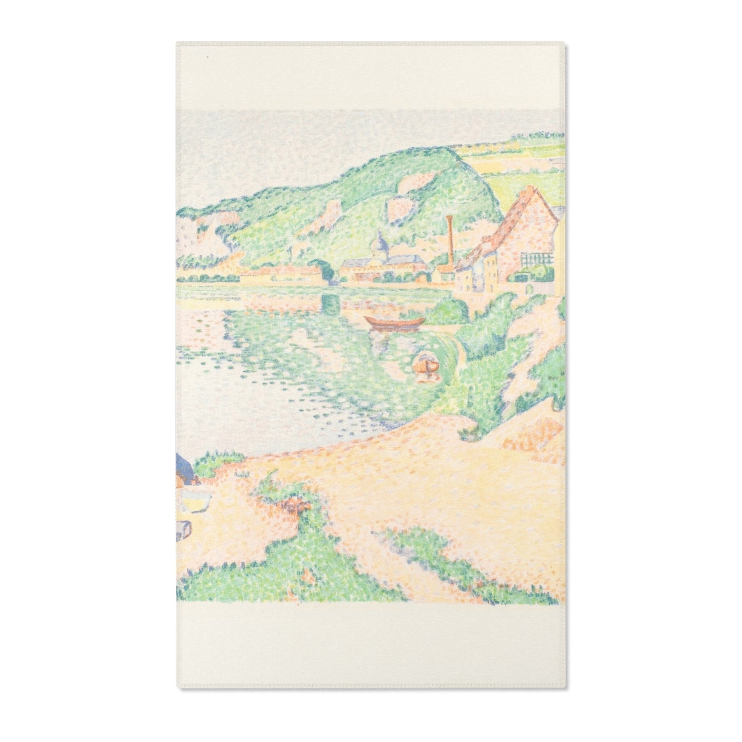 Paul Signac - The Andelys | Area Rug