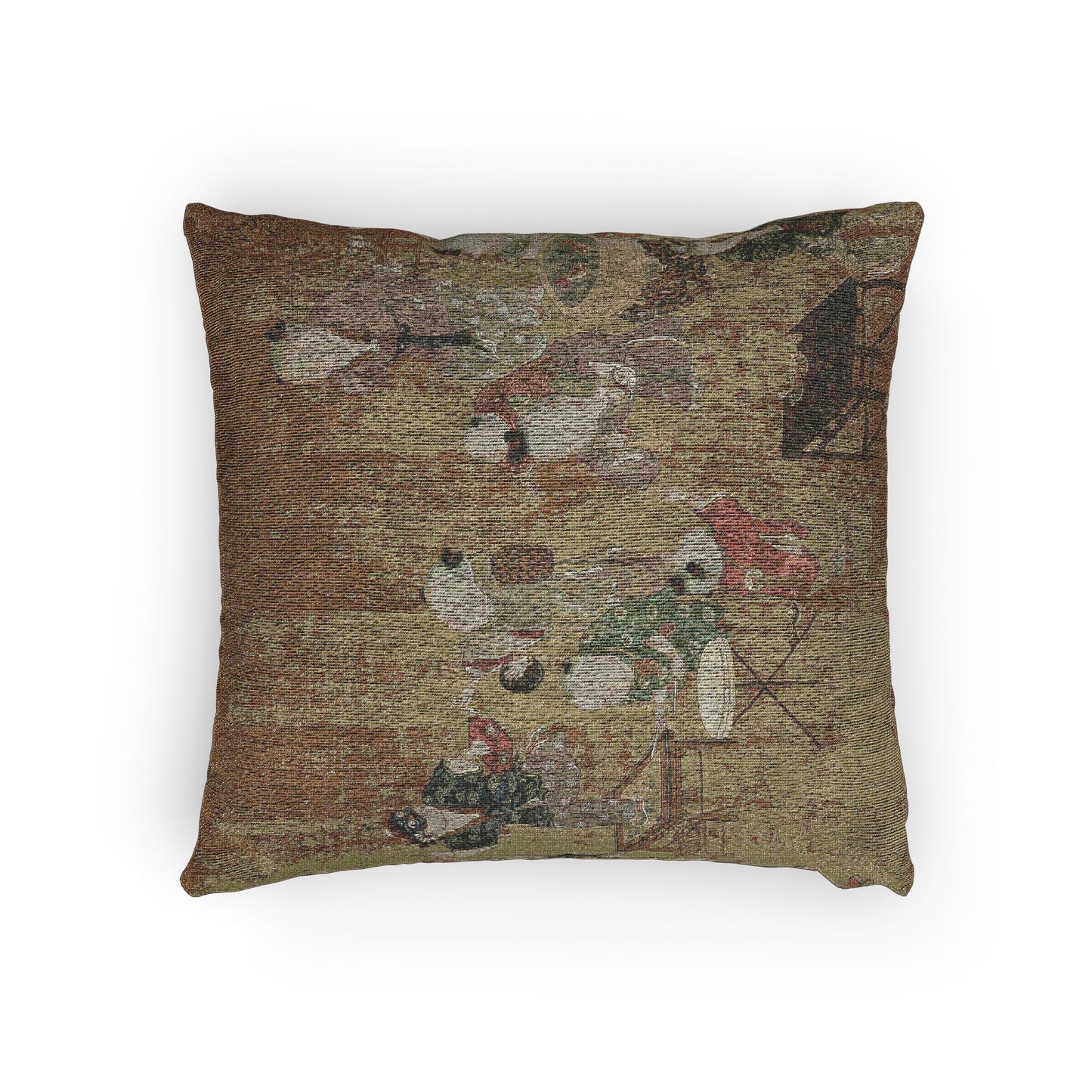 103_children-at-play | Woven Pillow
