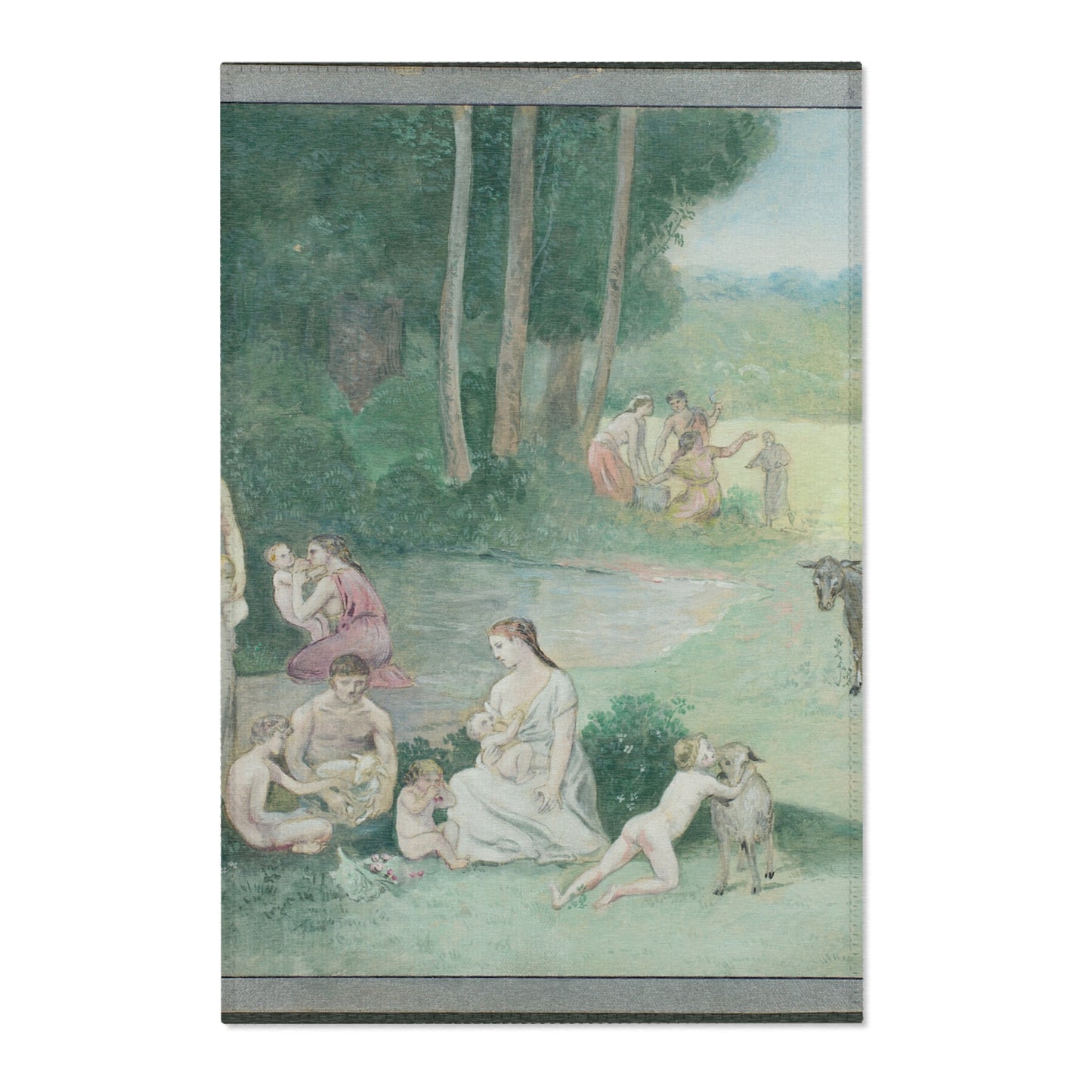 Pierre Puvis de Chavannes - Summer | Area Rug