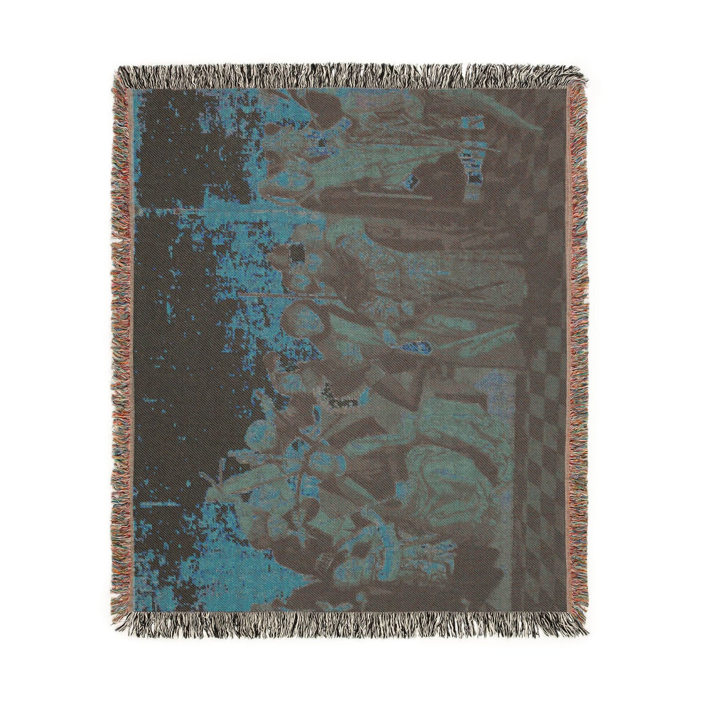 Isenmann, Colmar Altarpiece (Flagellation, Crowning with Thorns) | Woven Tapestry Blanket
