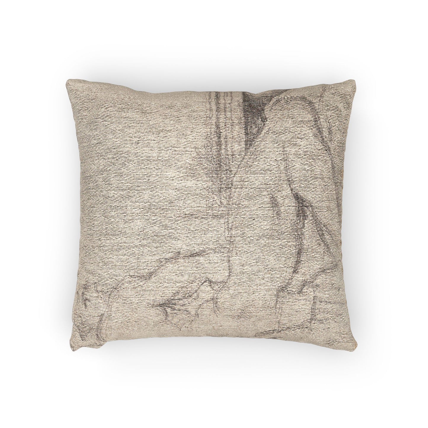 Paul Cezanne - Hercules Resting | Woven Pillow