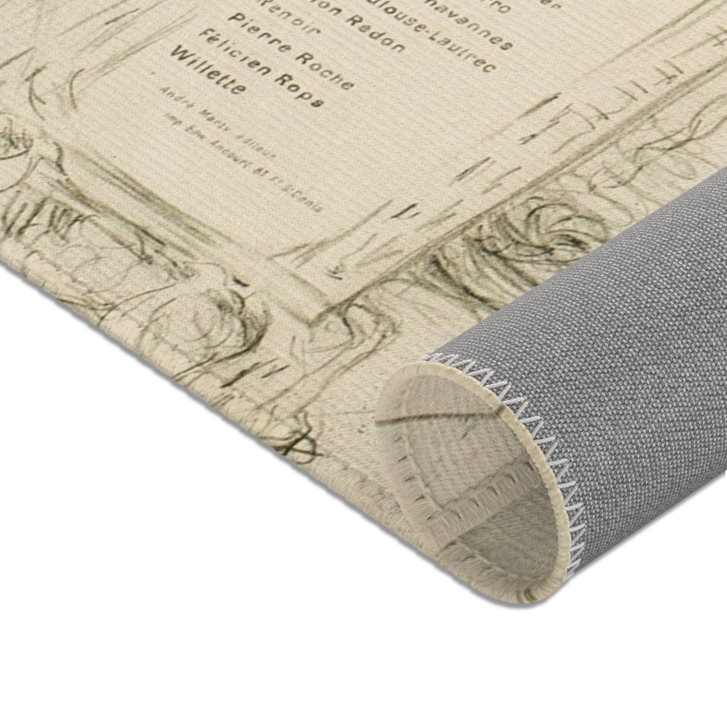 Henri de Toulouse-Lautrec - Cover for L'Estampe originale | Area Rug