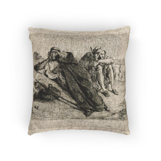 Arabs of Oran — Delacroix Pillow