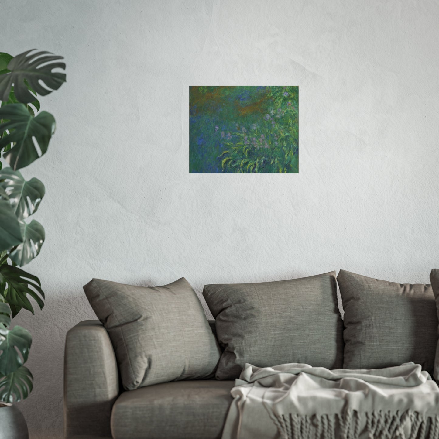 Claude Monet - Irises | Fine Art Poster