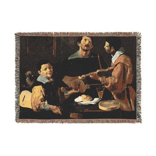 The Three Musicians — Velázquez Tapestry Blanket